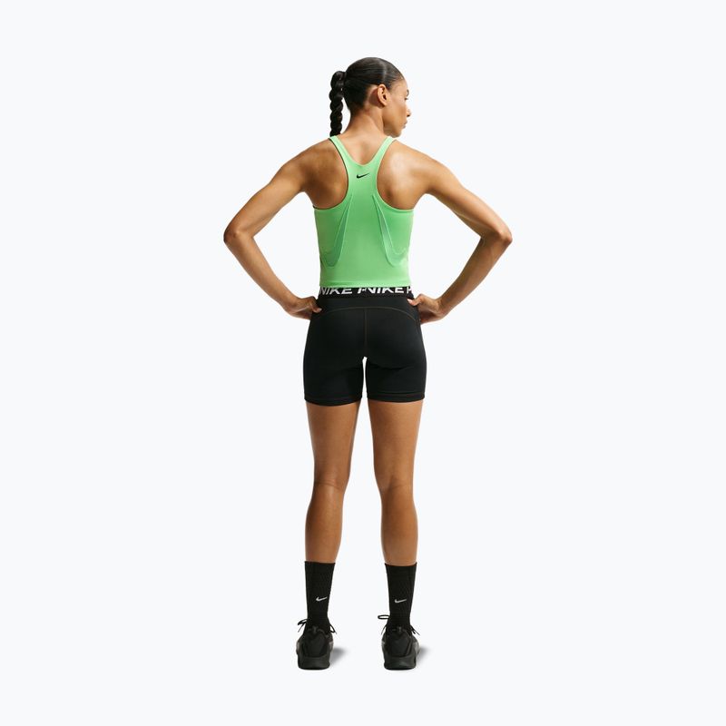 Dámské tréninkové tričko Nike Pro Sculpt illusion green/cucumber calm/black 2