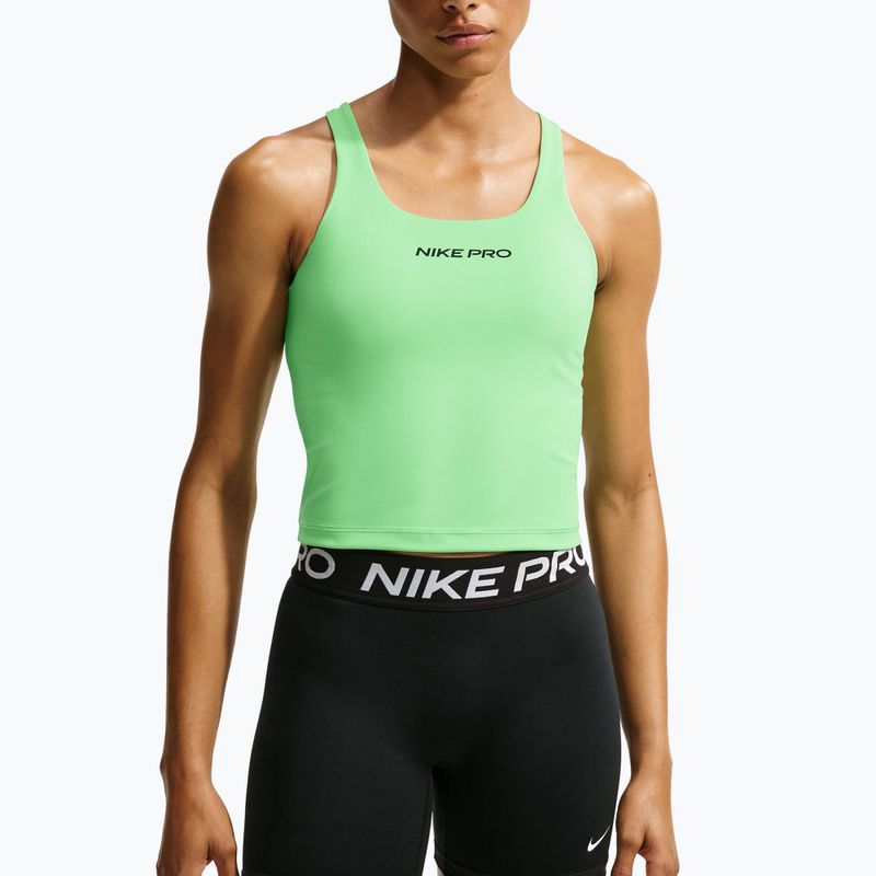 Dámské tréninkové tričko Nike Pro Sculpt illusion green/cucumber calm/black 3
