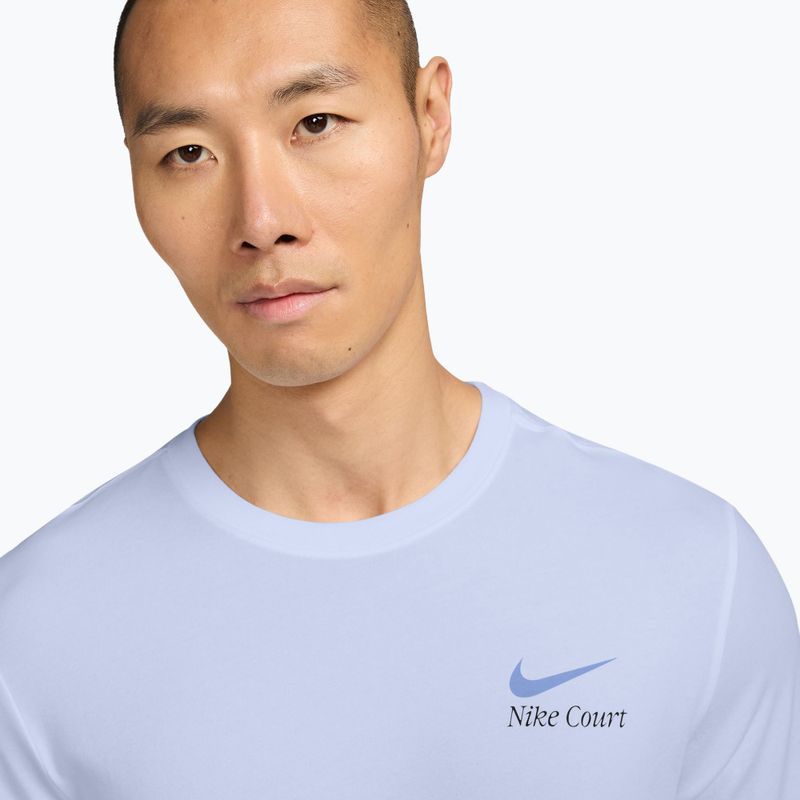 Pánské tričko na lezení Nike Court Dri-Fit palest purple 3