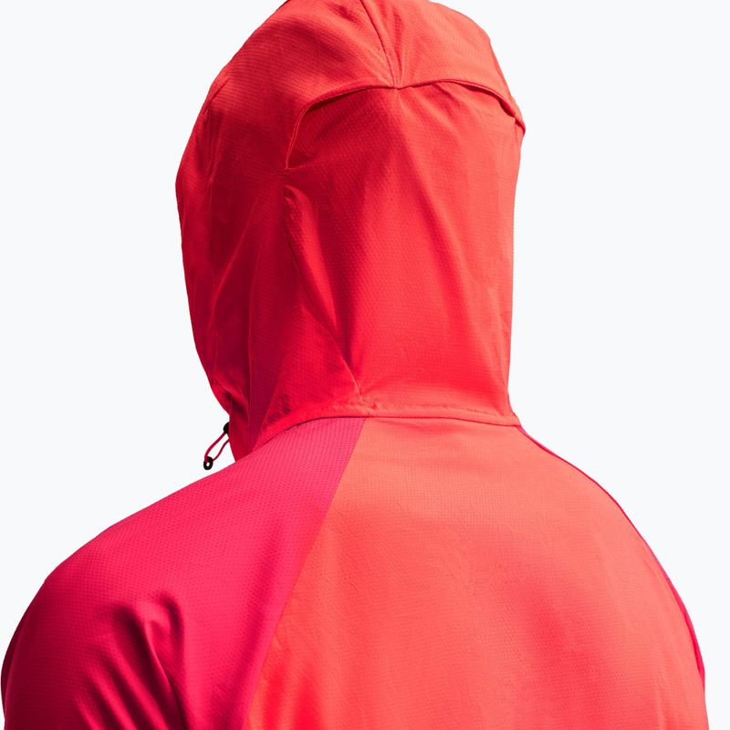 Pánská běžecká bunda Nike Impossibly Light Windrunner black/light crimson/tough red 7