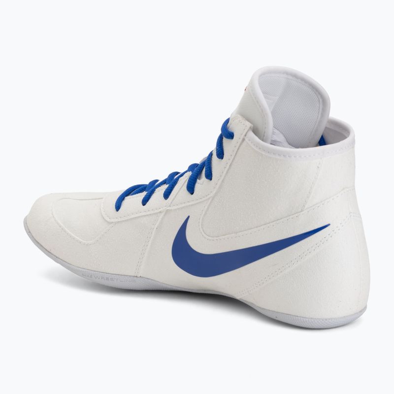 Zápasnické boty Nike Footsweep 2 white/univ red-royal 3