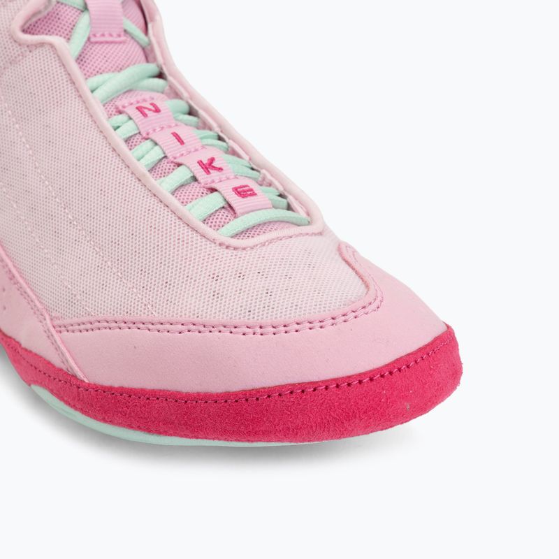 Zápasnické boty Nike Inflict 4 pink foam/desert pink/pink rise/rrtic green 7