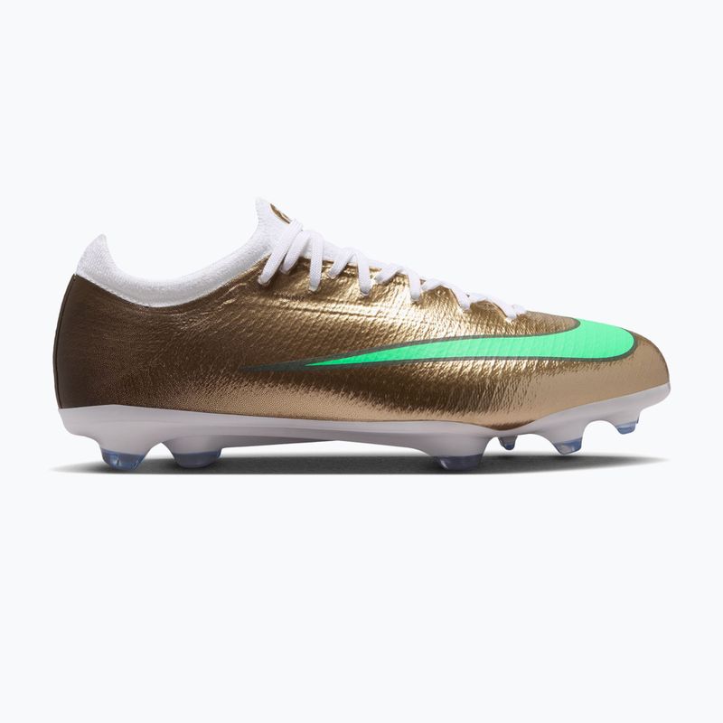Dětské kopačáky Nike Jr. Vapor 17 Pro "Kylian Mbappé" Metallic Gold/Green Glow