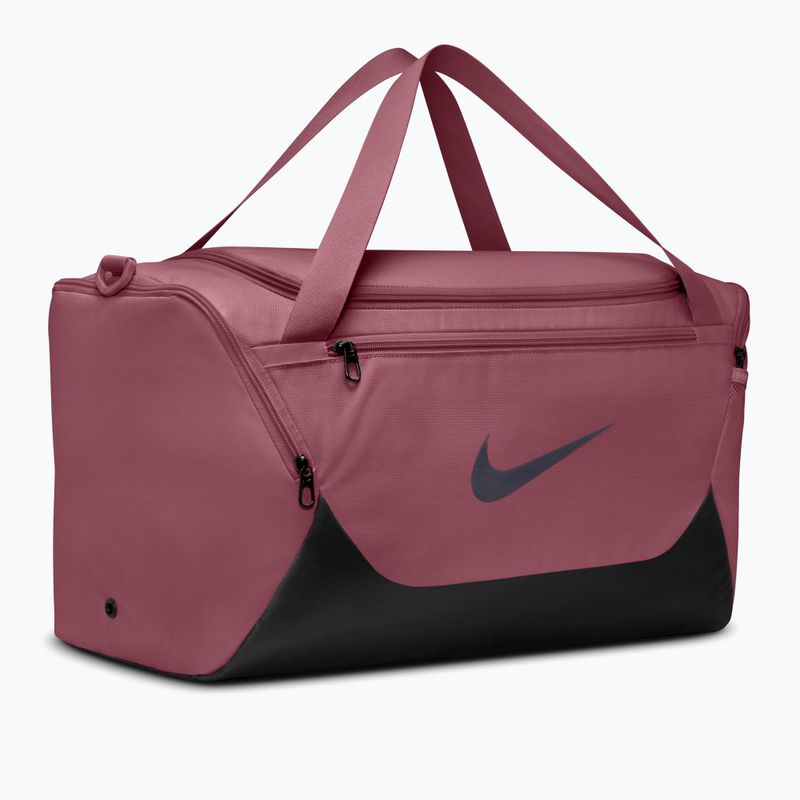 Tréninková taška Nike Brasilia 40 l pink smoke/black/gridiron 3