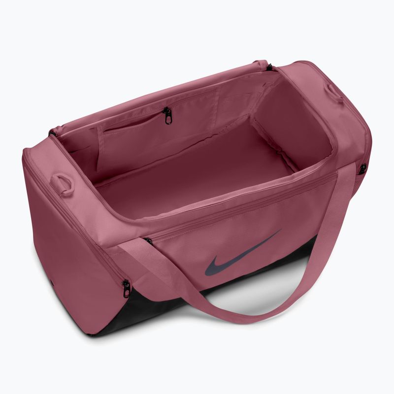 Tréninková taška Nike Brasilia 40 l pink smoke/black/gridiron 4
