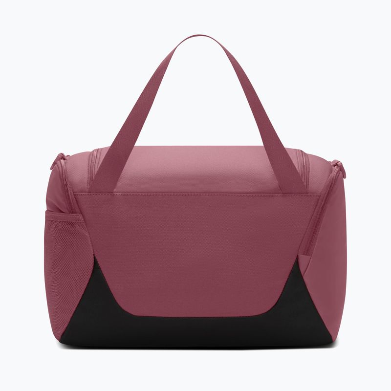 Tréninková taška Nike Brasilia Duffel Extra Small 24 l pink smoke/black/gridiron 2