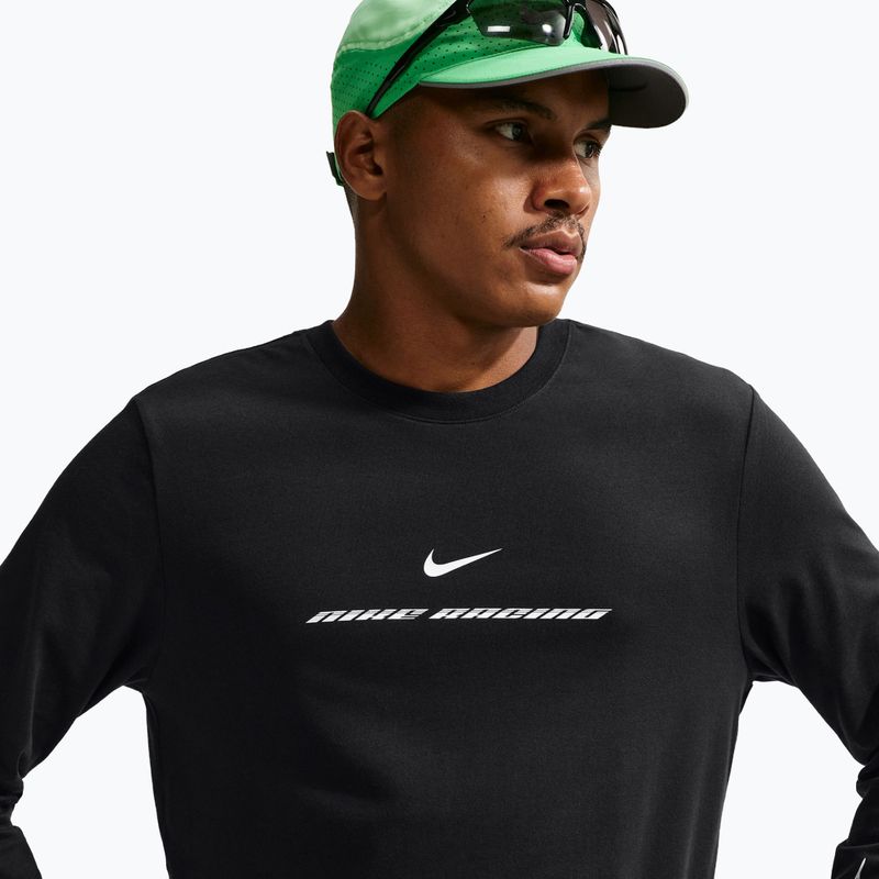 Pánské běžecké tričko Longsleeve Nike Dri-Fit black 4