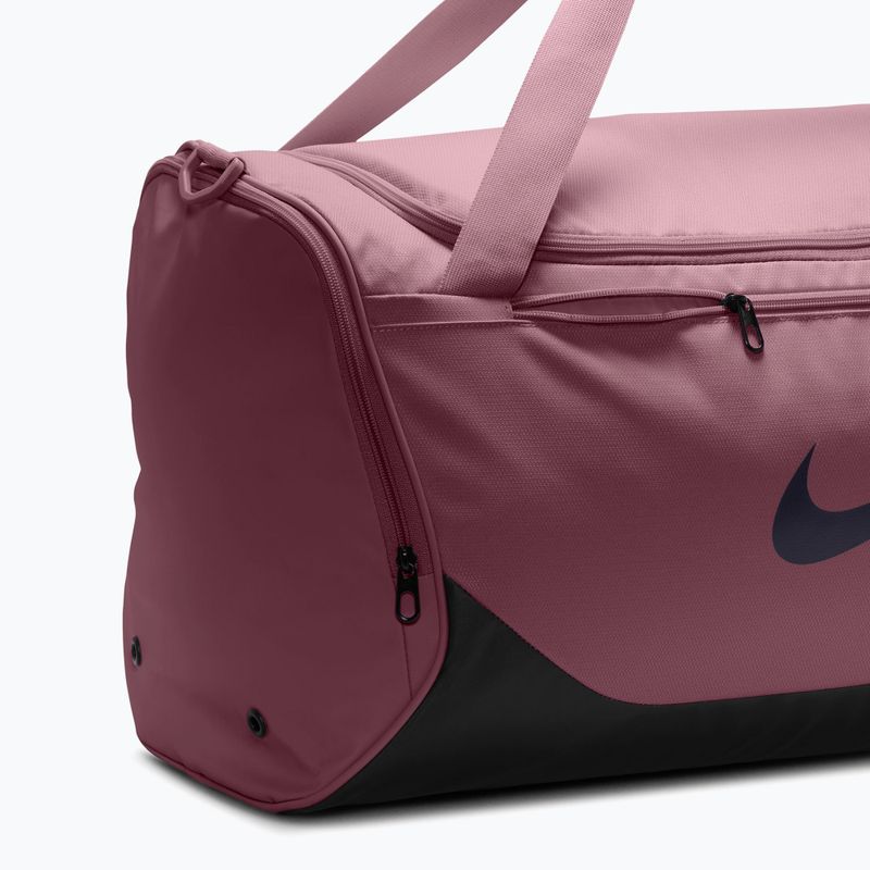 Tréninková taška Nike Brasilia 60 l pink smoke/black/gridiron 6
