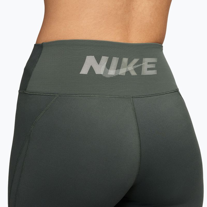 Dámské legíny Nike One camo green/camo green/jade horizon/white 3