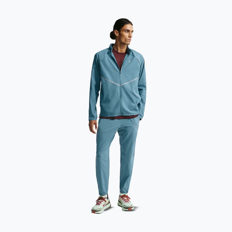 Pánské běžecké kalhoty Nike Miler Dri-Fit Woven smokey blue/cerulean 2