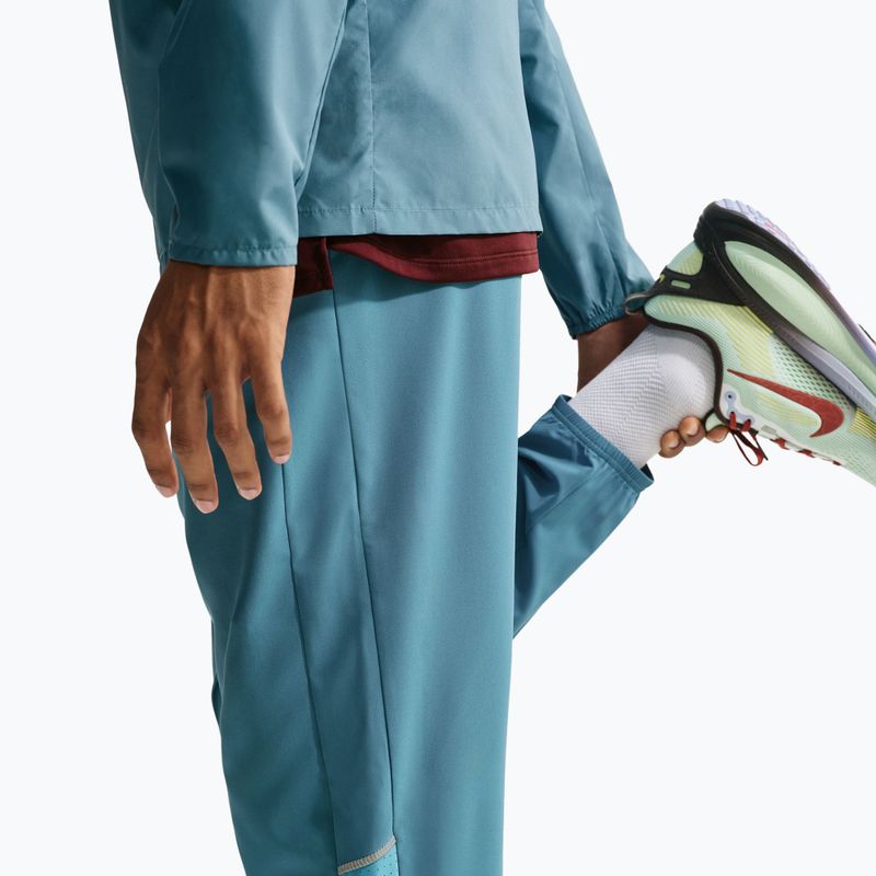 Pánské běžecké kalhoty Nike Miler Dri-Fit Woven smokey blue/cerulean 6