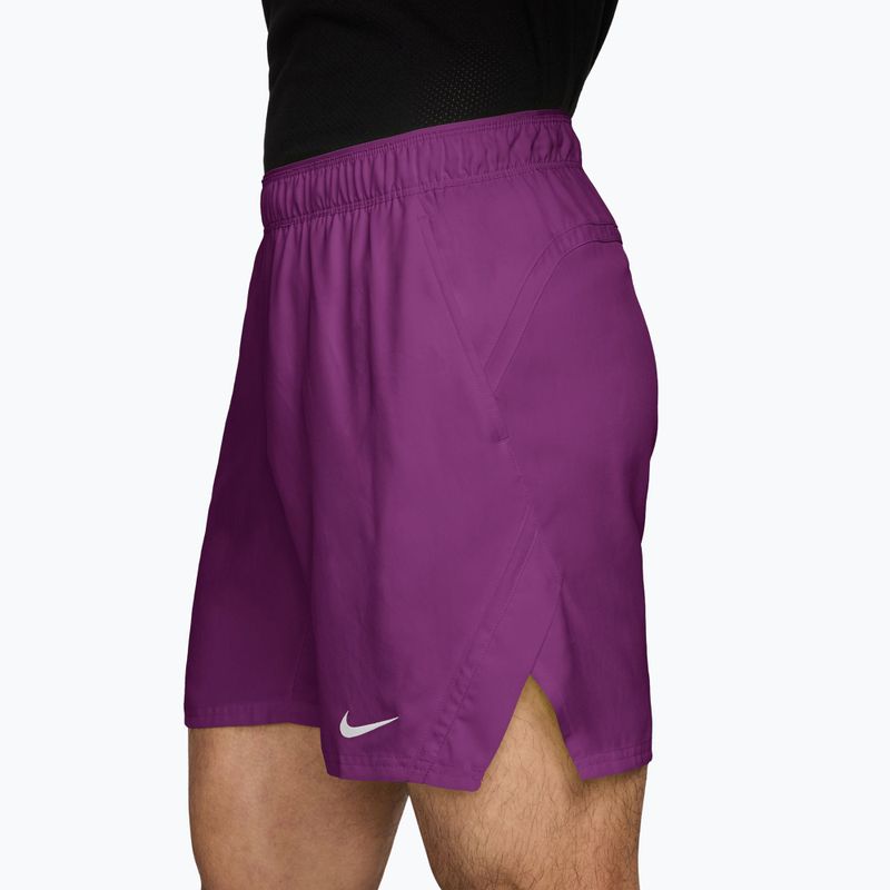 Pánské tenisové šortky Nike Court Victory bold berry/white 3