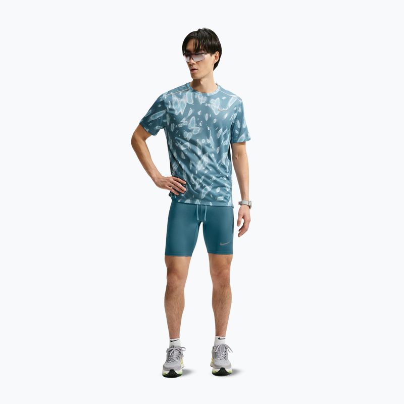 Pánské běžecké šortky Nike Fast Dri-Fit Brief Lined 1/2 Tight smokey blue 2