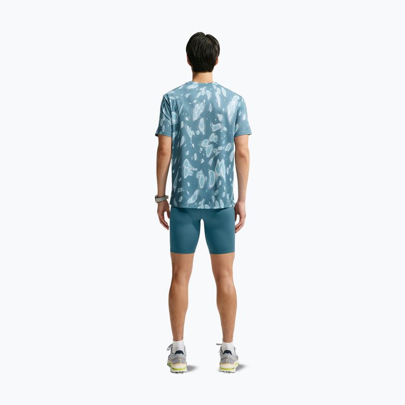 Pánské běžecké šortky Nike Fast Dri-Fit Brief Lined 1/2 Tight smokey blue 3