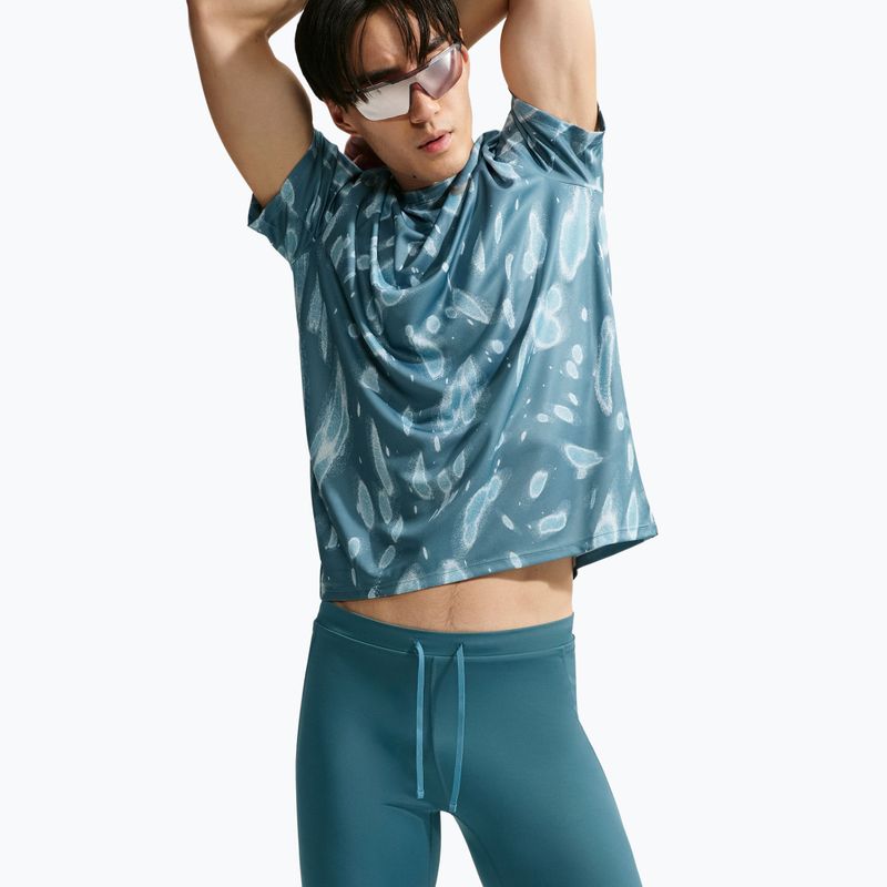 Pánské běžecké šortky Nike Fast Dri-Fit Brief Lined 1/2 Tight smokey blue 4