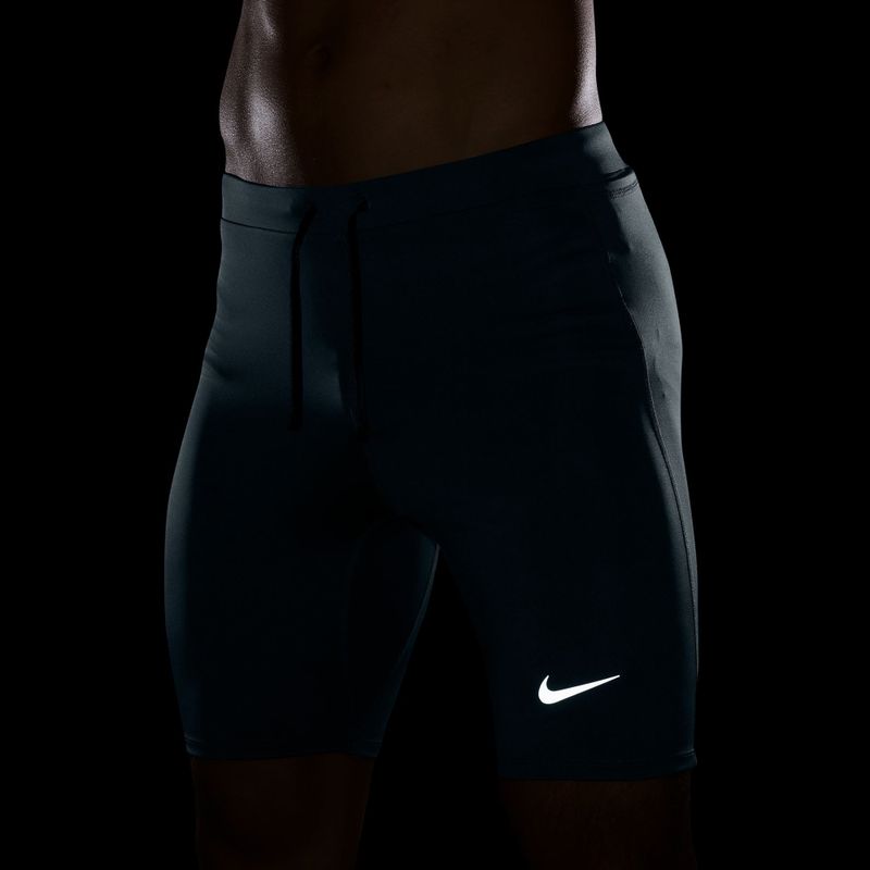 Pánské běžecké šortky Nike Fast Dri-Fit Brief Lined 1/2 Tight smokey blue 7