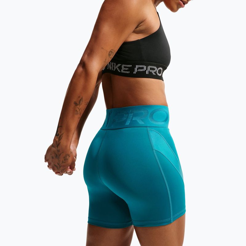 Dámské tréninkové šortky Nike Pro Sculpt bright spruce/bright spruce 5