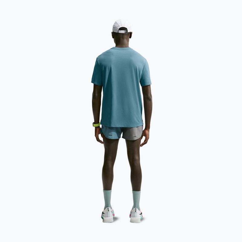 Pánské běžecké tričko Nike Miler Dri-Fit UV smokey blue 3