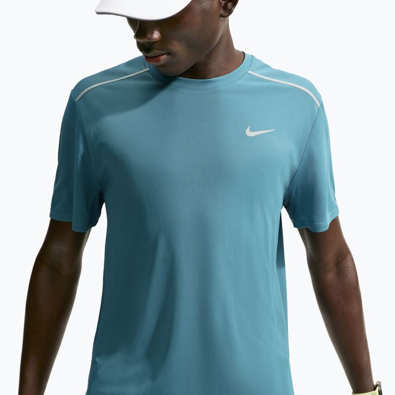 Pánské běžecké tričko Nike Miler Dri-Fit UV smokey blue 4