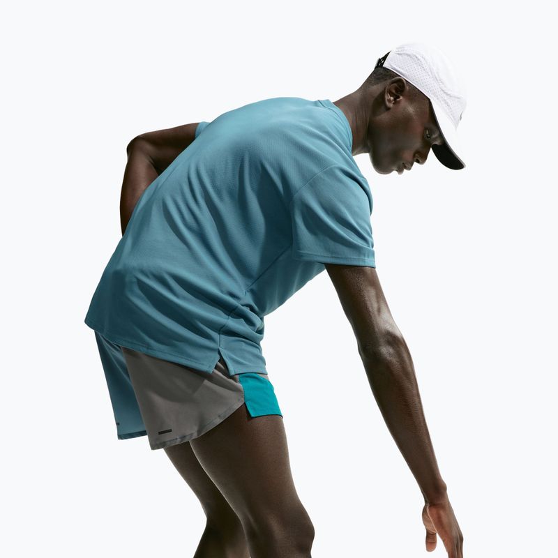 Pánské běžecké tričko Nike Miler Dri-Fit UV smokey blue 6