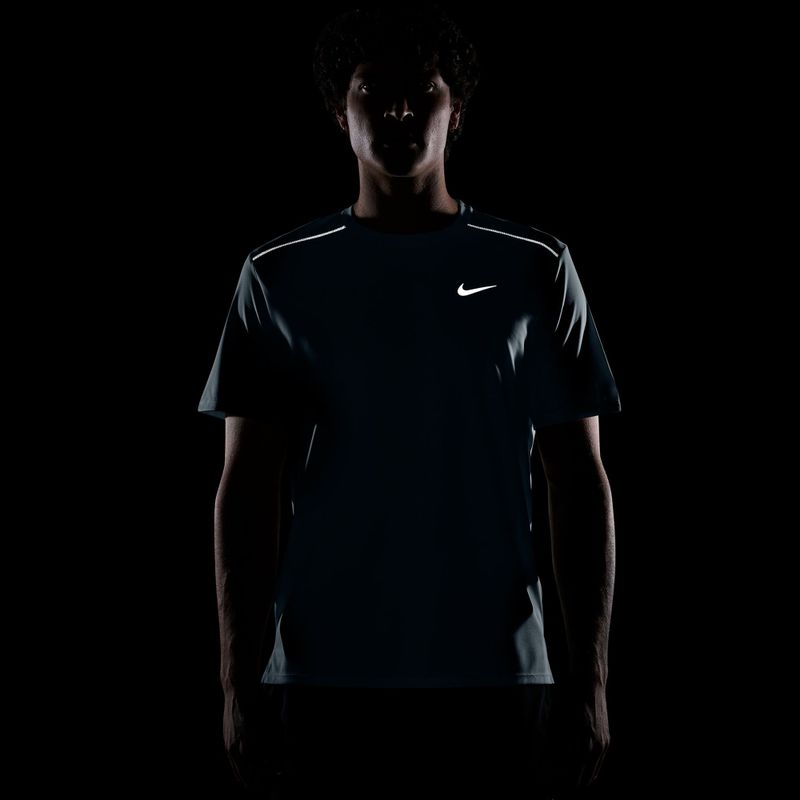 Pánské běžecké tričko Nike Miler Dri-Fit UV smokey blue 7