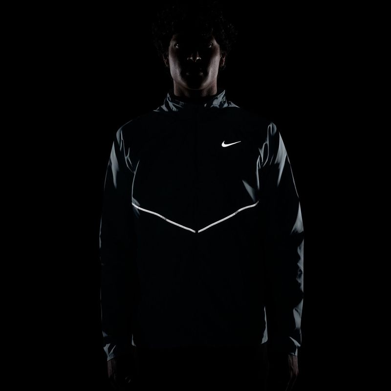 Pánská běžecká bunda Nike Miler Repel UV smokey blue/smokey blue 8