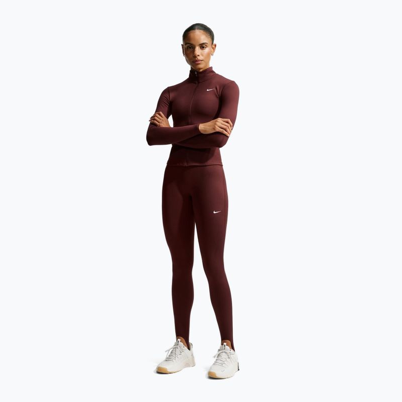 Dámské tréninkové legíny Nike One mystic dates/white 2