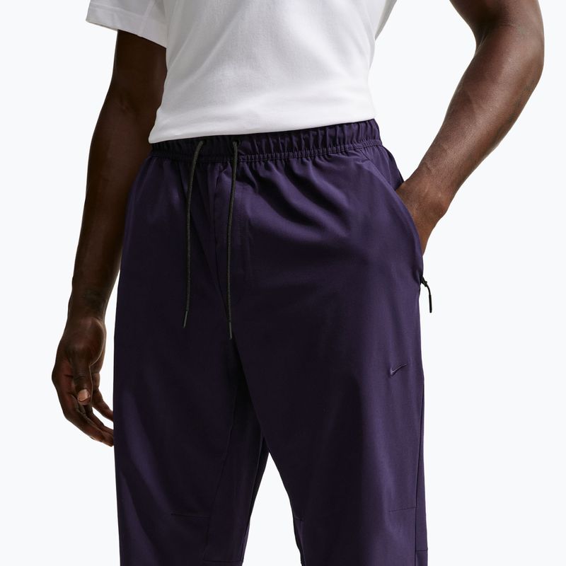Pánské kalhoty Nike Unlimited Dri-Fit Zippered Cuff Purple Dynasty/Black/Purple Dynasty 5