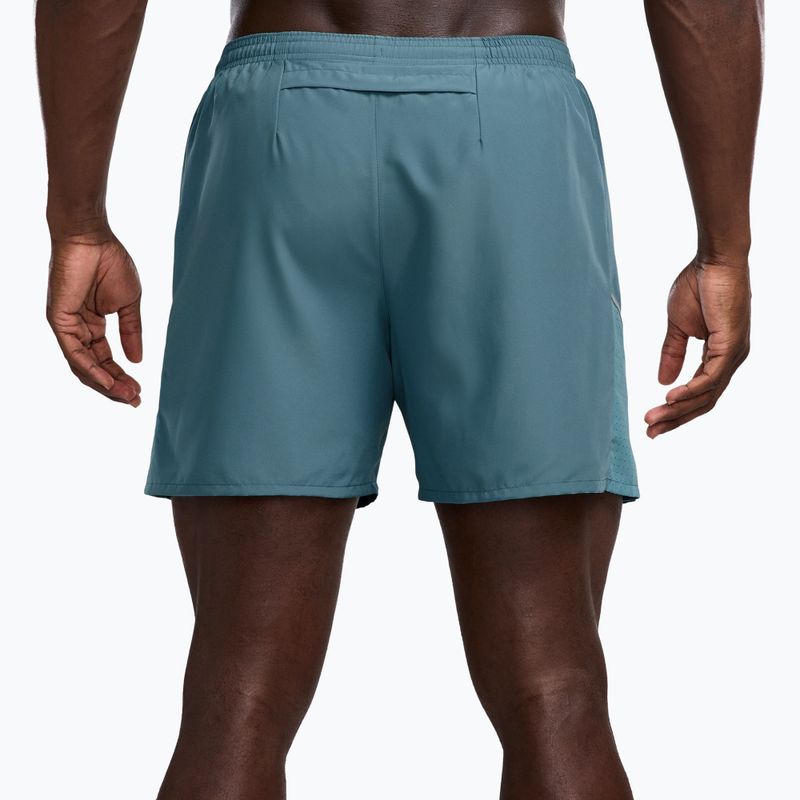 Pánské běžecké šortky Nike Miler Dri-Fit 2in1 5" IF2044 smokey blue/cerulean 2
