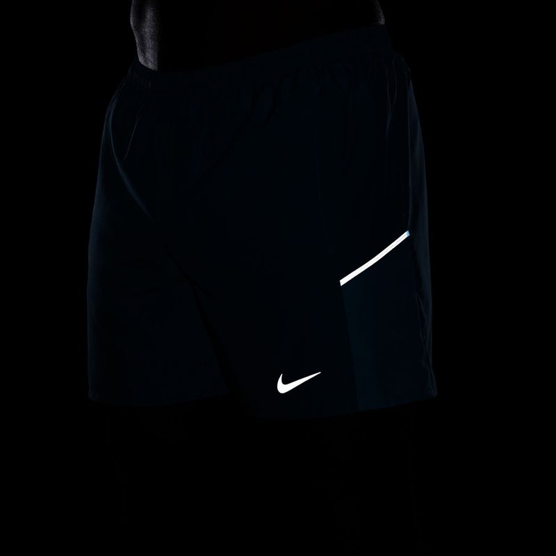 Pánské běžecké šortky Nike Miler Dri-Fit 2in1 5" IF2044 smokey blue/cerulean 5