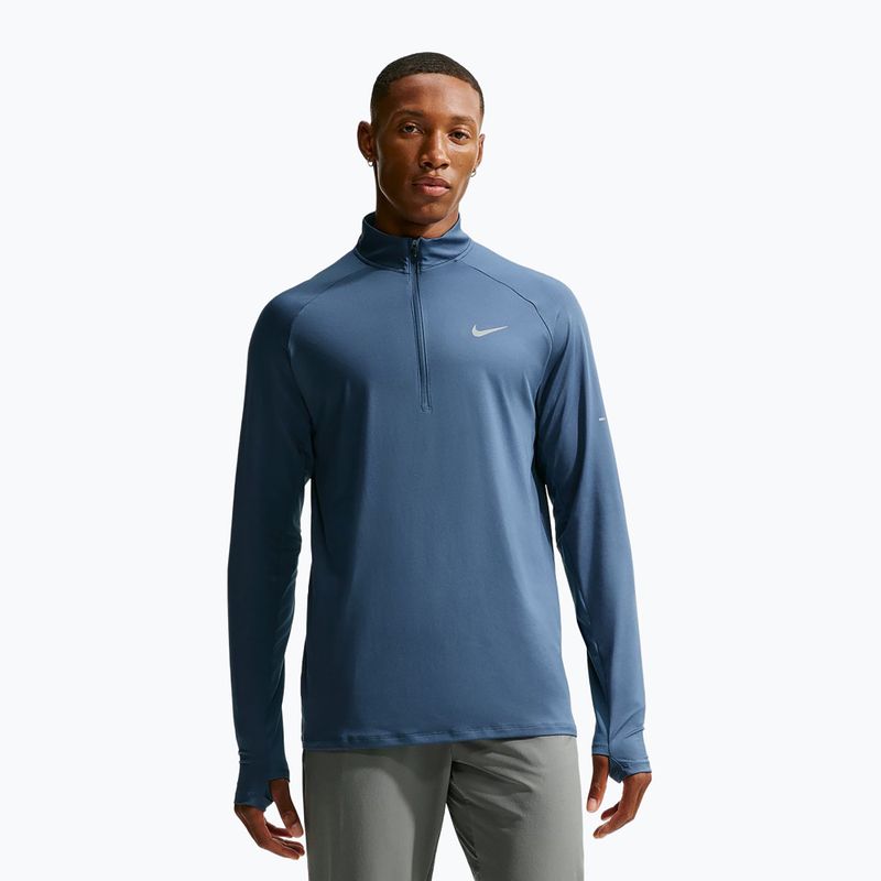Pánská běžecká mikina Nike Stride 1/4 Zip Dri-Fit new slate