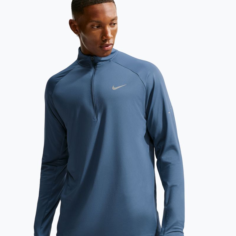 Pánská běžecká mikina Nike Stride 1/4 Zip Dri-Fit new slate 4