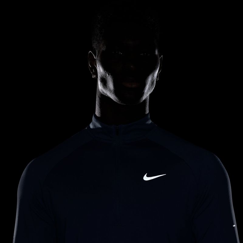 Pánská běžecká mikina Nike Stride 1/4 Zip Dri-Fit new slate 7