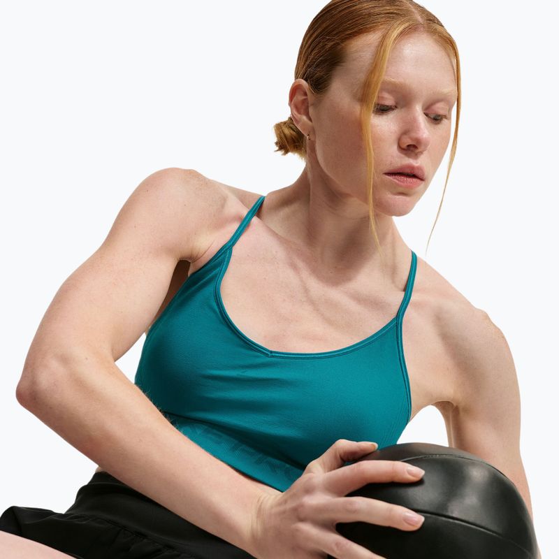 Dámská sportovní podprsenka Nike Pro Seamless Light Support Sports Bra bright spruce 6