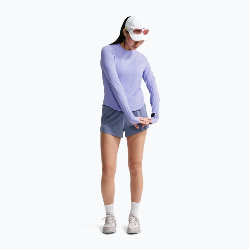 Dámské běžecké Longsleeve Nike Swift Dri-FIT UV LS purple pulse 2