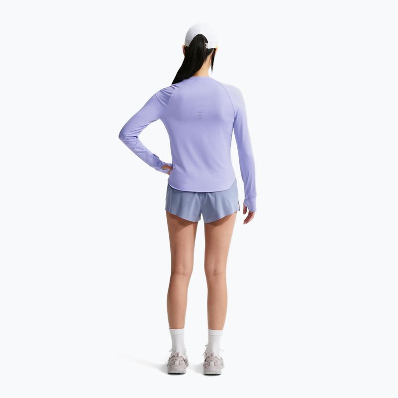 Dámské běžecké Longsleeve Nike Swift Dri-FIT UV LS purple pulse 3