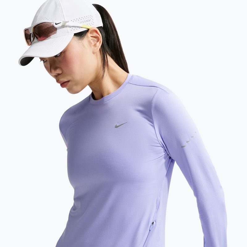 Dámské běžecké Longsleeve Nike Swift Dri-FIT UV LS purple pulse 5