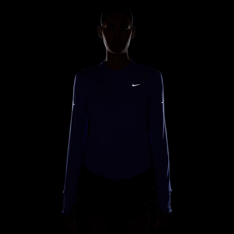 Dámské běžecké Longsleeve Nike Swift Dri-FIT UV LS purple pulse 7