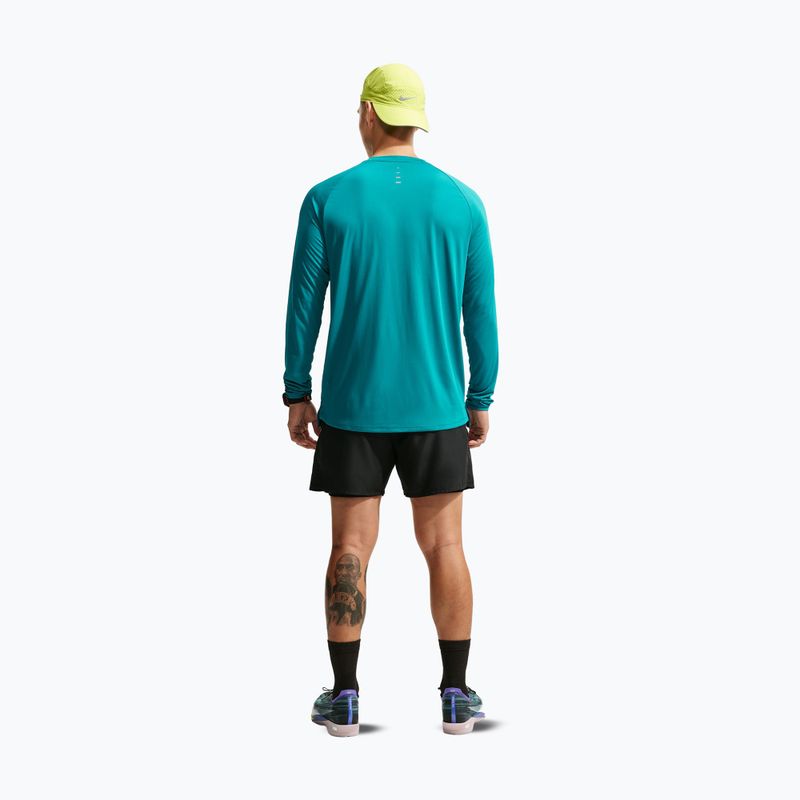 Pánské běžecké tričko Longsleeve Nike Stride bright spruce 3