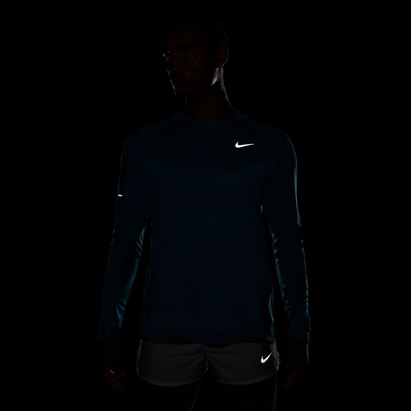 Pánské běžecké tričko Longsleeve Nike Stride bright spruce 6