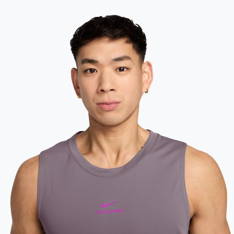 Pánské tréninkové tričko Nike Pro Training Dri-Fit purple smoke/vivid purple 3