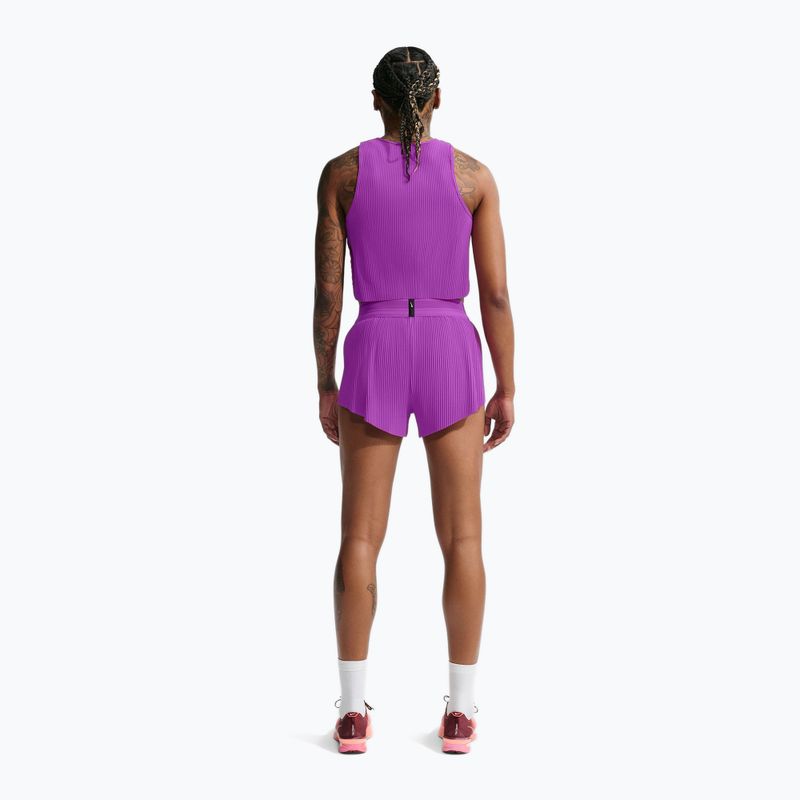 Dámské běžecké šortky Nike AeroSwift Dri-Fit ADV Mid-Rise 3" vivid purple/purple pulse 3