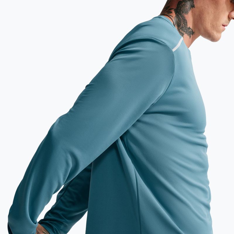 Pánské běžecké tričko Longsleeve Nike Miler Dri-Fit UV smokey blue 6