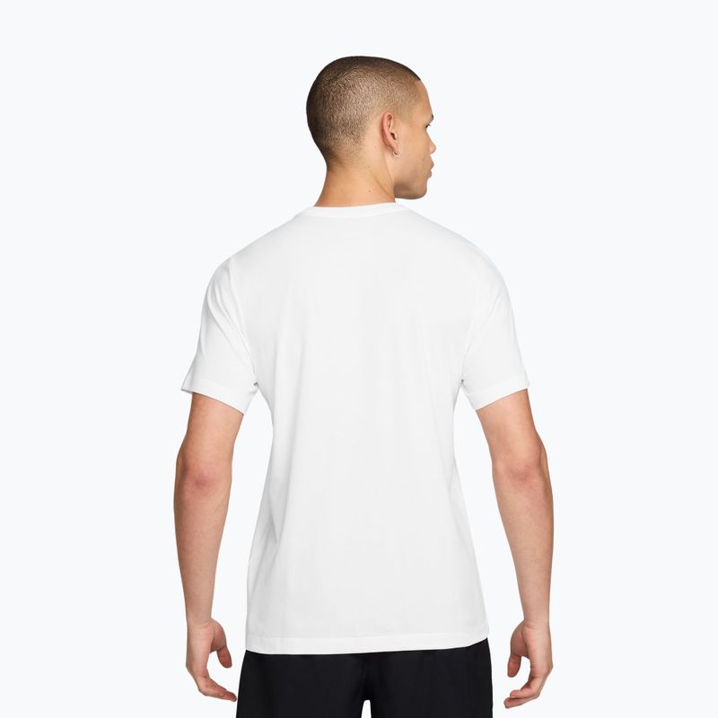 Pánské běžecké tričko Nike Dri-Fit Running T-Shirt white/mystic dates 2