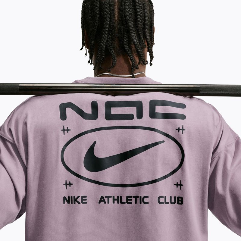 Pánské tréninkové tričko Nike N.A.C. purple smoke/black 5