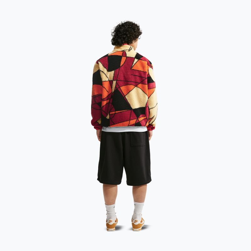 Pánská bunda Nike Club Winterized Full-Zip university red/soft yellow/black 3