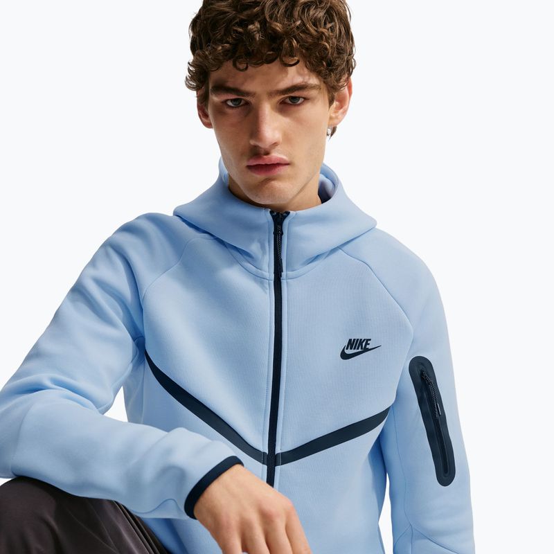 Pánská mikina Nike Tech Windrunner Full Zip ice blue/black 4