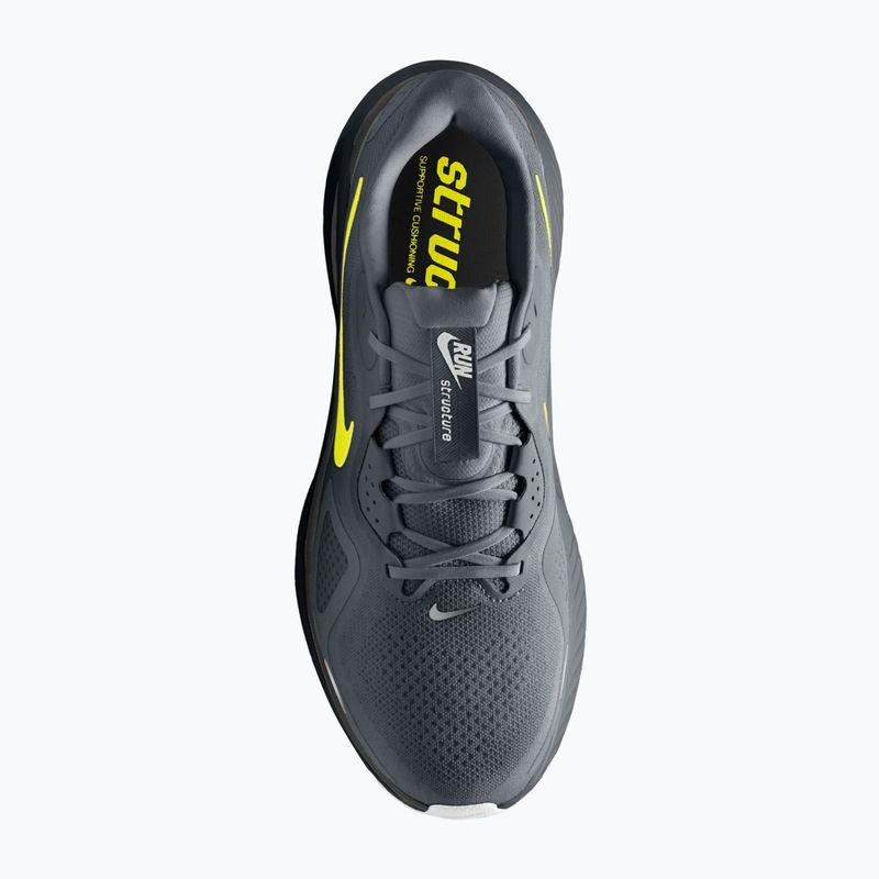 Pánské běžecké boty Nike Structure 26 Cool Grey/Dark Smoke Grey/Lemon Venom 2