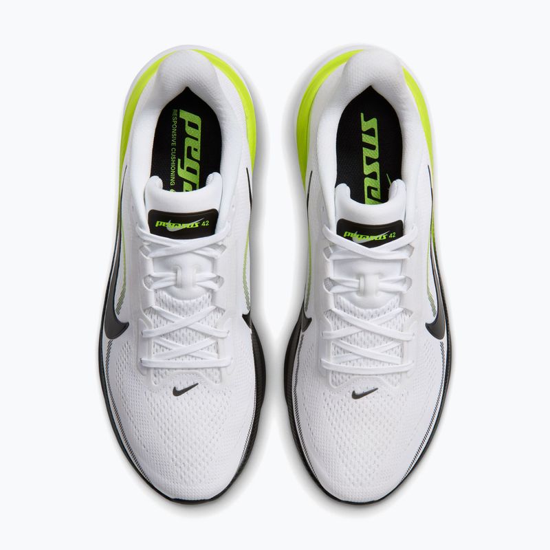 Pánské běžecké boty Nike Pegasus 42 white/lemon venom/white/black 4