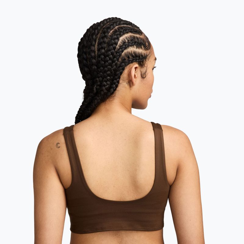 Dámská sportovní podprsenka Nike One cacao wow 2